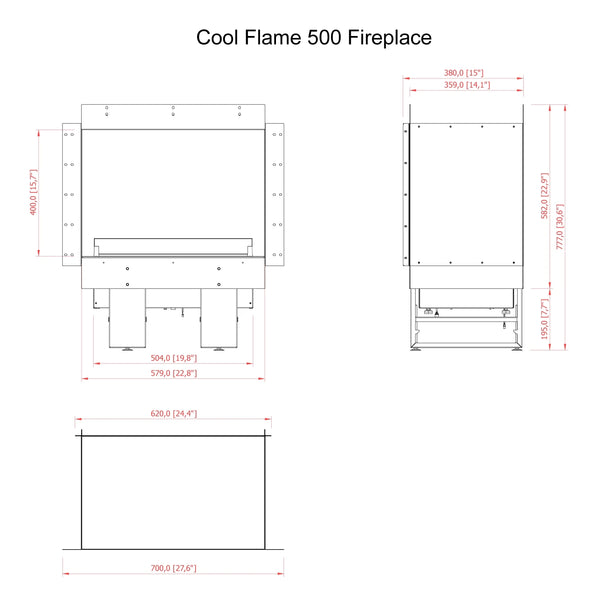 Cool Flame 500 Single-sided
