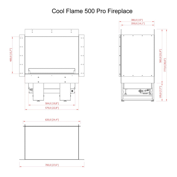 Cool Flame 500 Single-sided