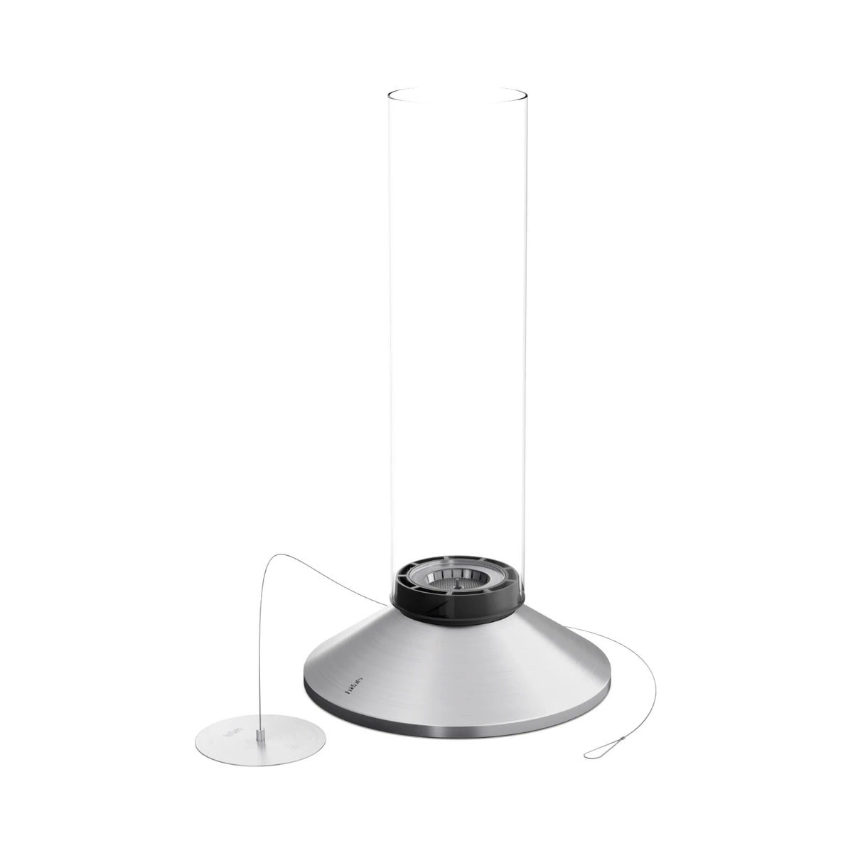 Namizni kamin SPIN X 1200 - srebrn