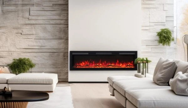 Majestic PRO stenski električni kamin 72" (183 cm)