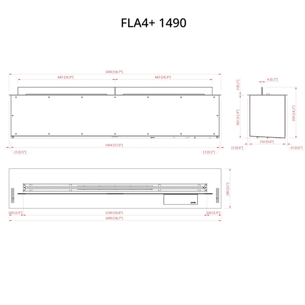 FLA4+ 1490 – avtomatski gorilnik na bioetanol