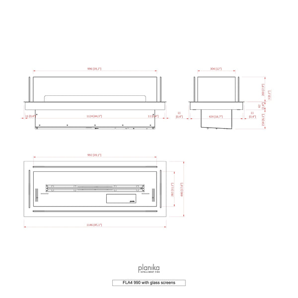 Built-in Profile 990 - FLA4/FLA4+