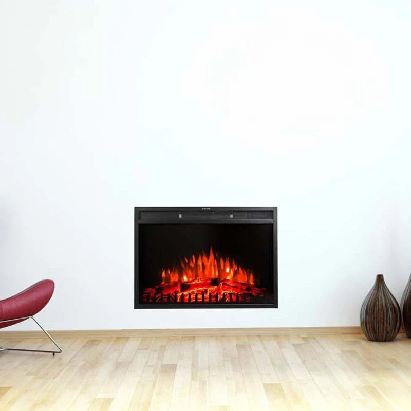 LED klasični vgradni električni kamin - 67 cm