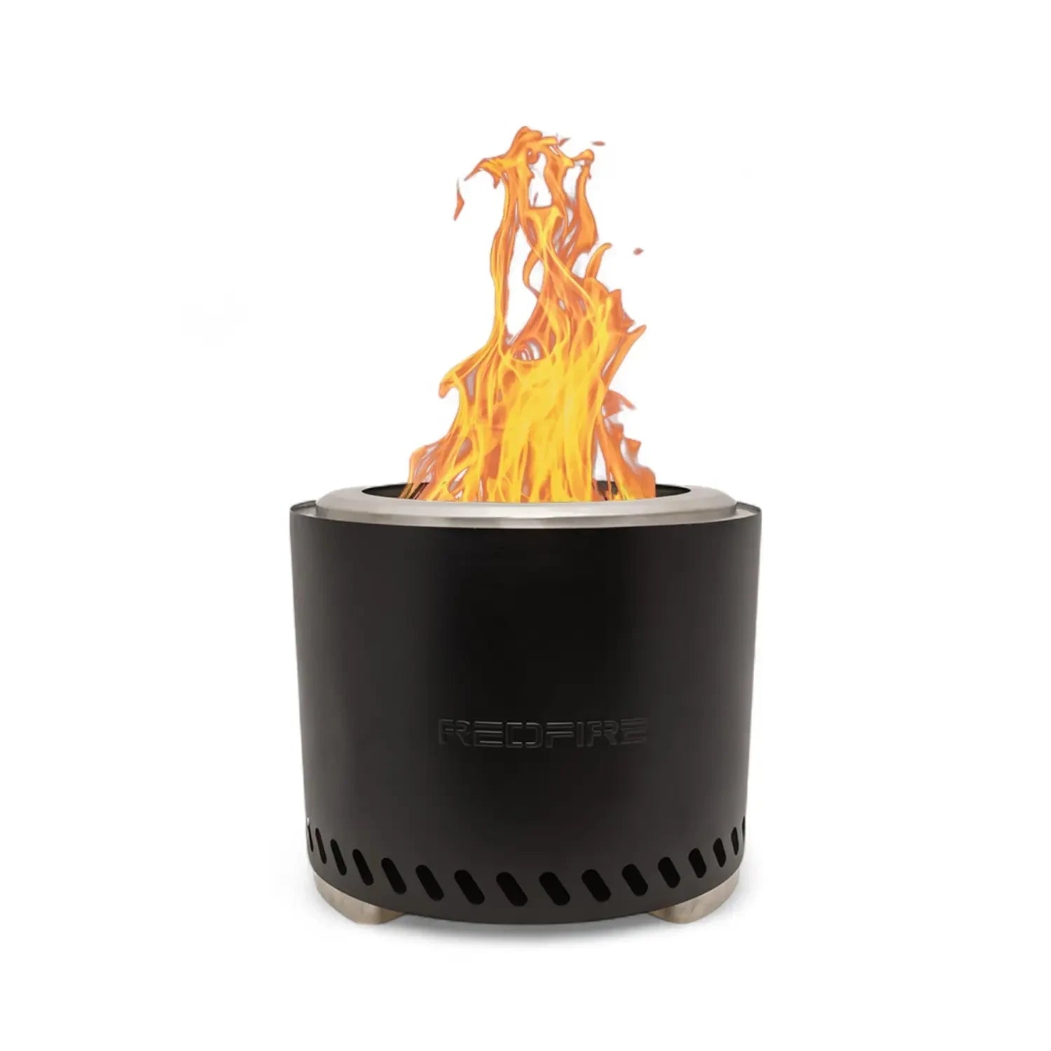 Volcano kurišče na pelete Large – mat črna