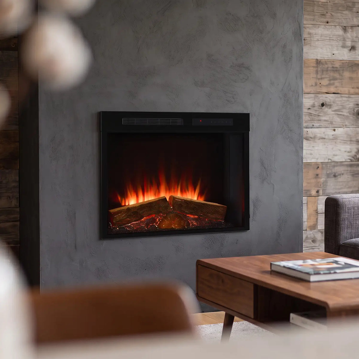 Spark 28 - električni vložek za kamin