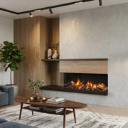 e-MatriX 1300-400 II-L - Corner Built-in Water Vapour Fireplace