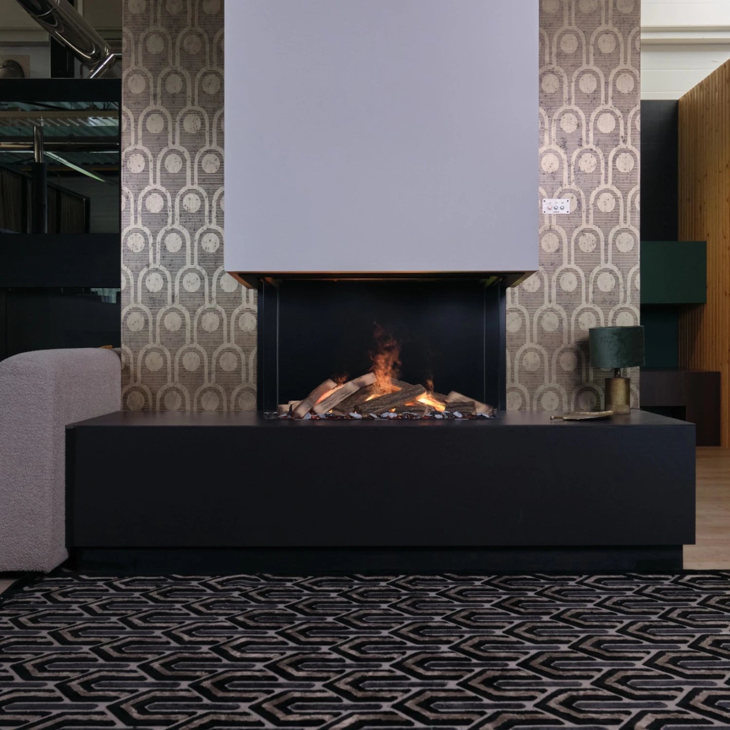 e-MatriX Mood 800-500 III – kamin na vodno paro
