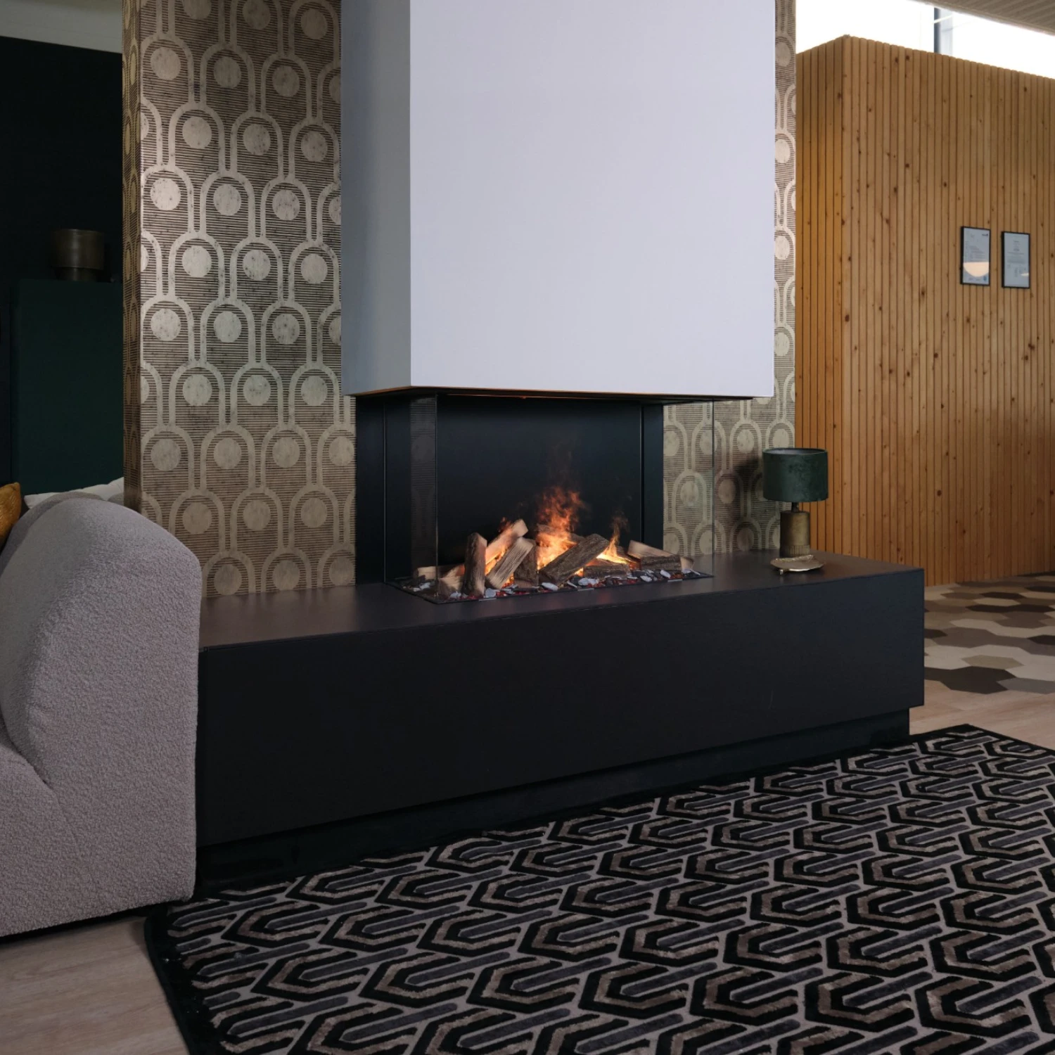 e-MatriX Mood 800-500 III – kamin na vodno paro