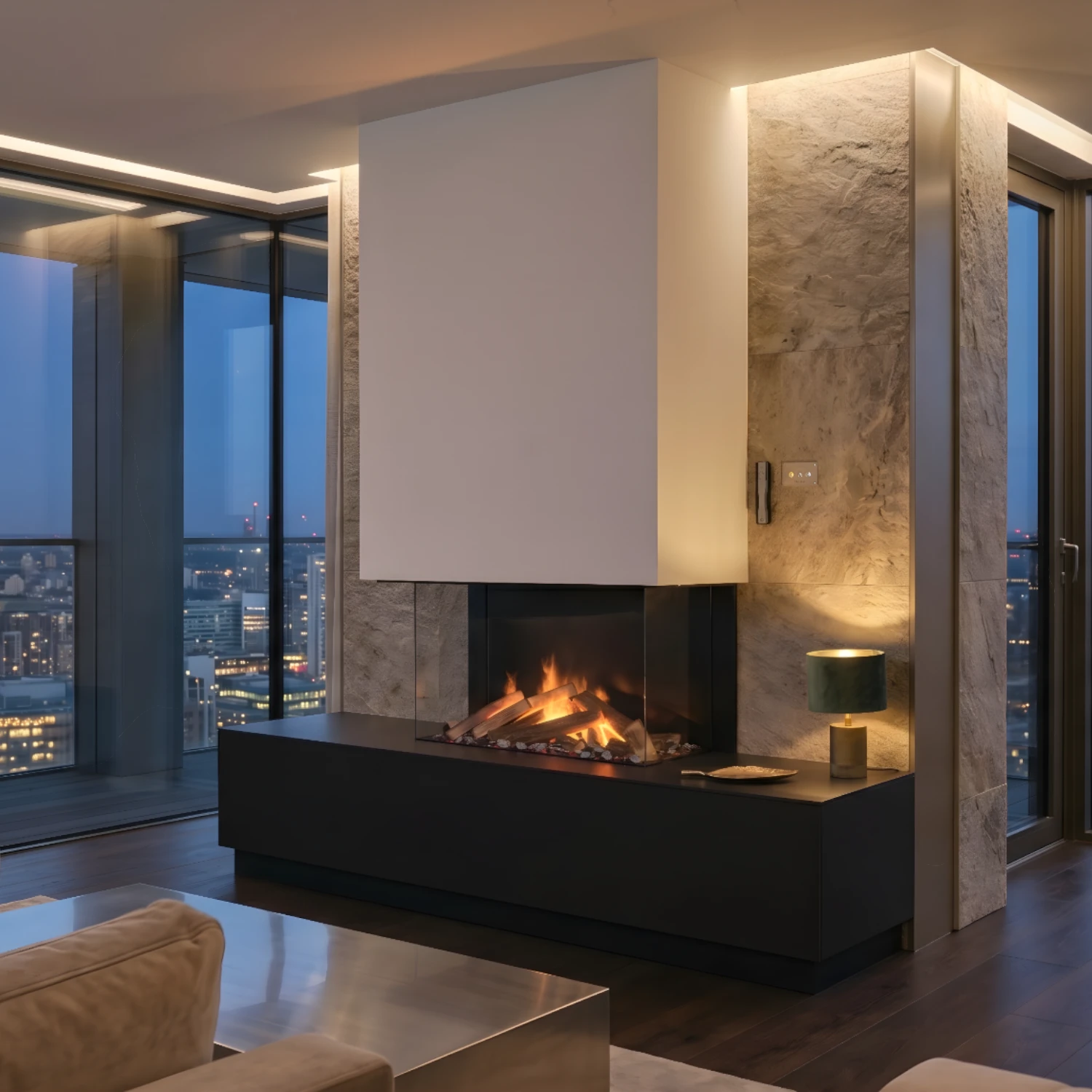 e-MatriX Mood 800-500 III – kamin na vodno paro
