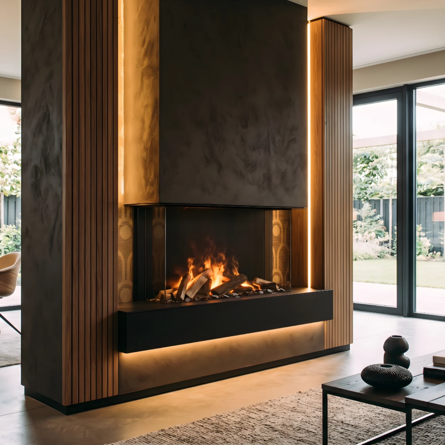e-MatriX Mood 800-500 III – kamin na vodno paro