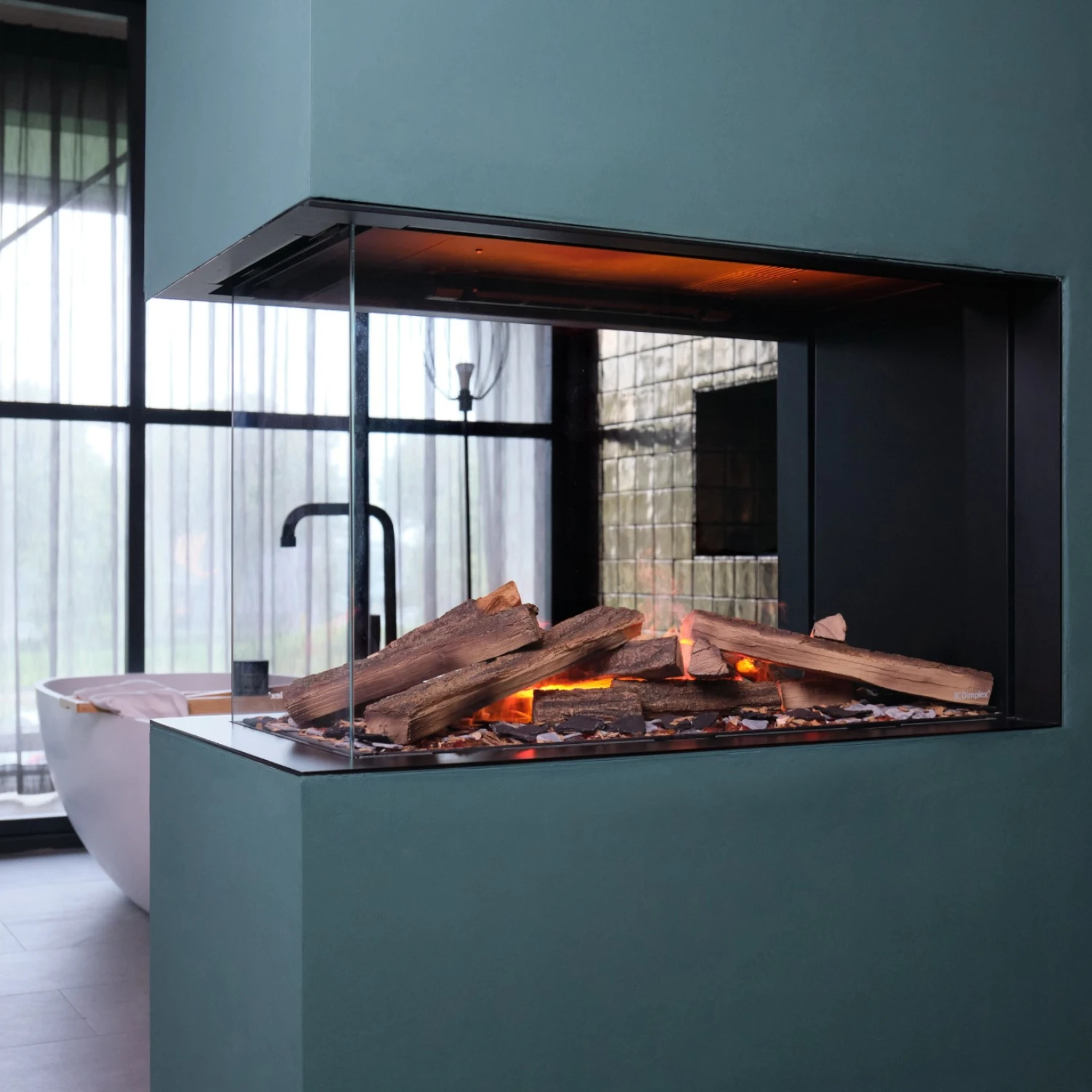 e-MatriX 800-500 RD - Water Vapour Fireplace