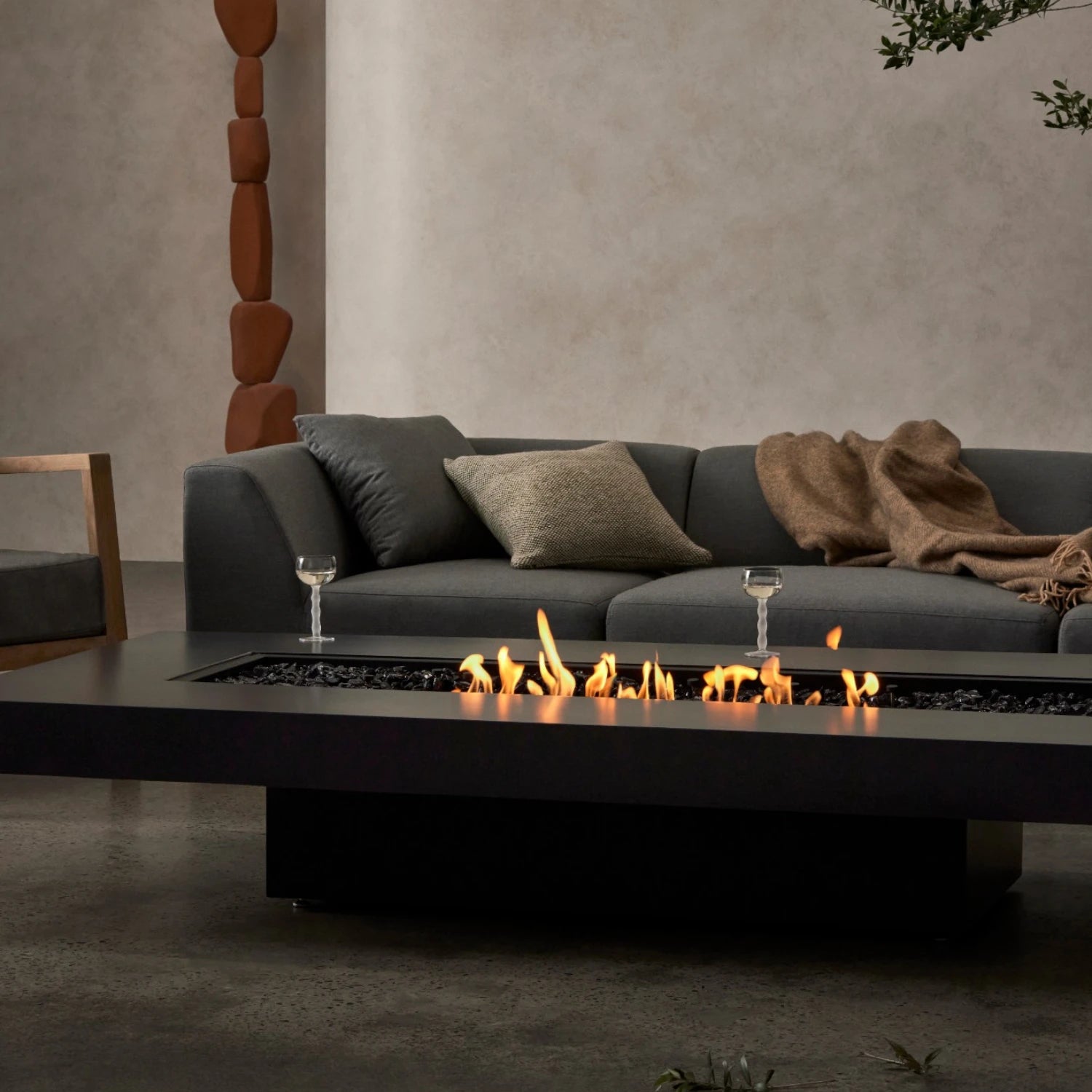 Gin 90 Low Bioethanol Fire Pit