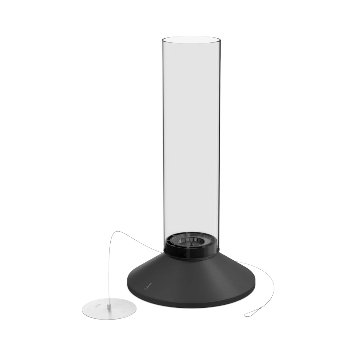 Namizni kamin SPIN X 900 - popolnoma črn