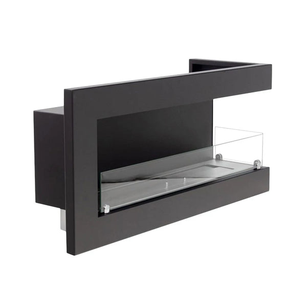 Right-facing Corner Fireplace - 85 cm