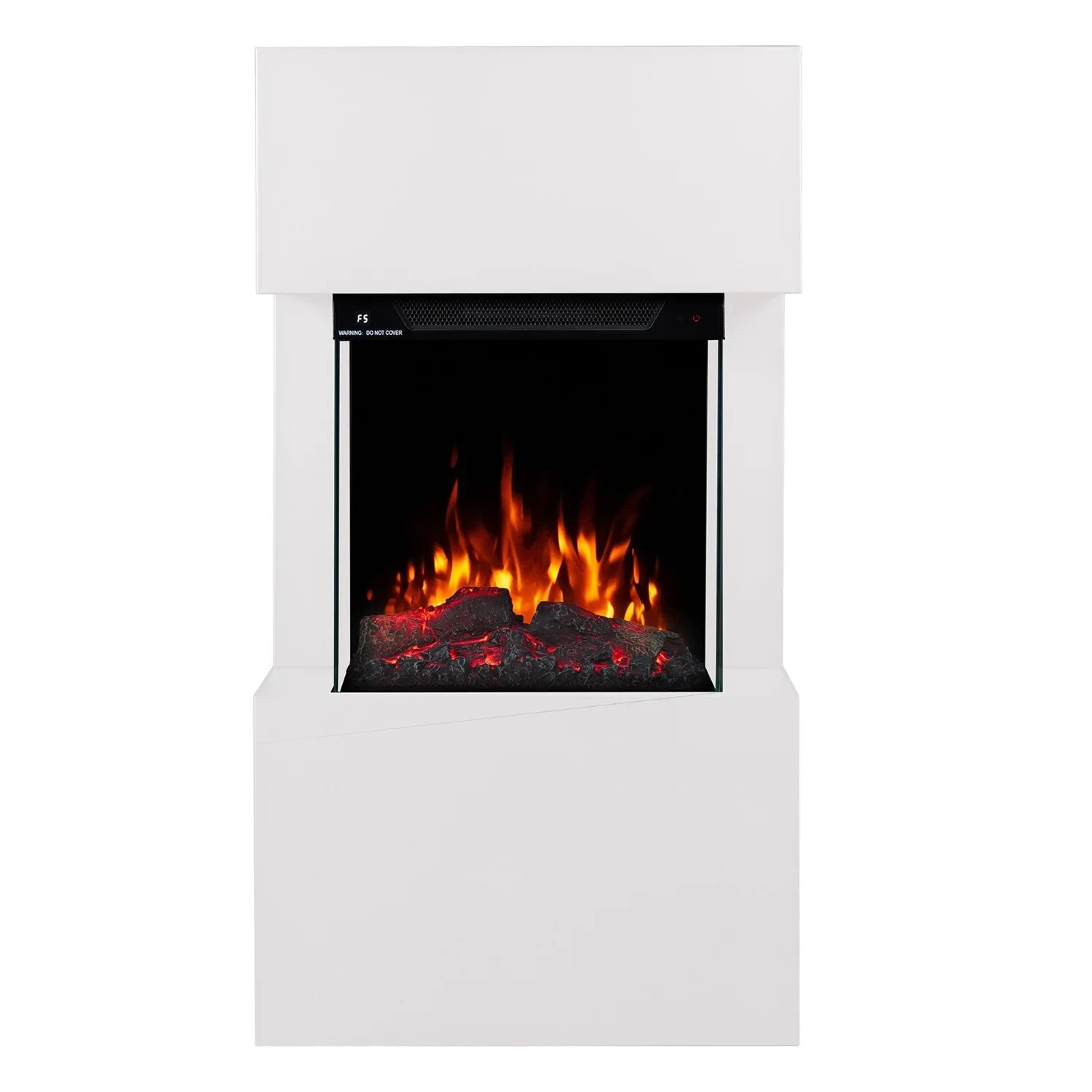Texel električni kamin - bel