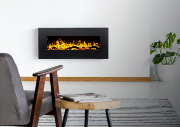 Albion 110 cm - stenski električni kamin