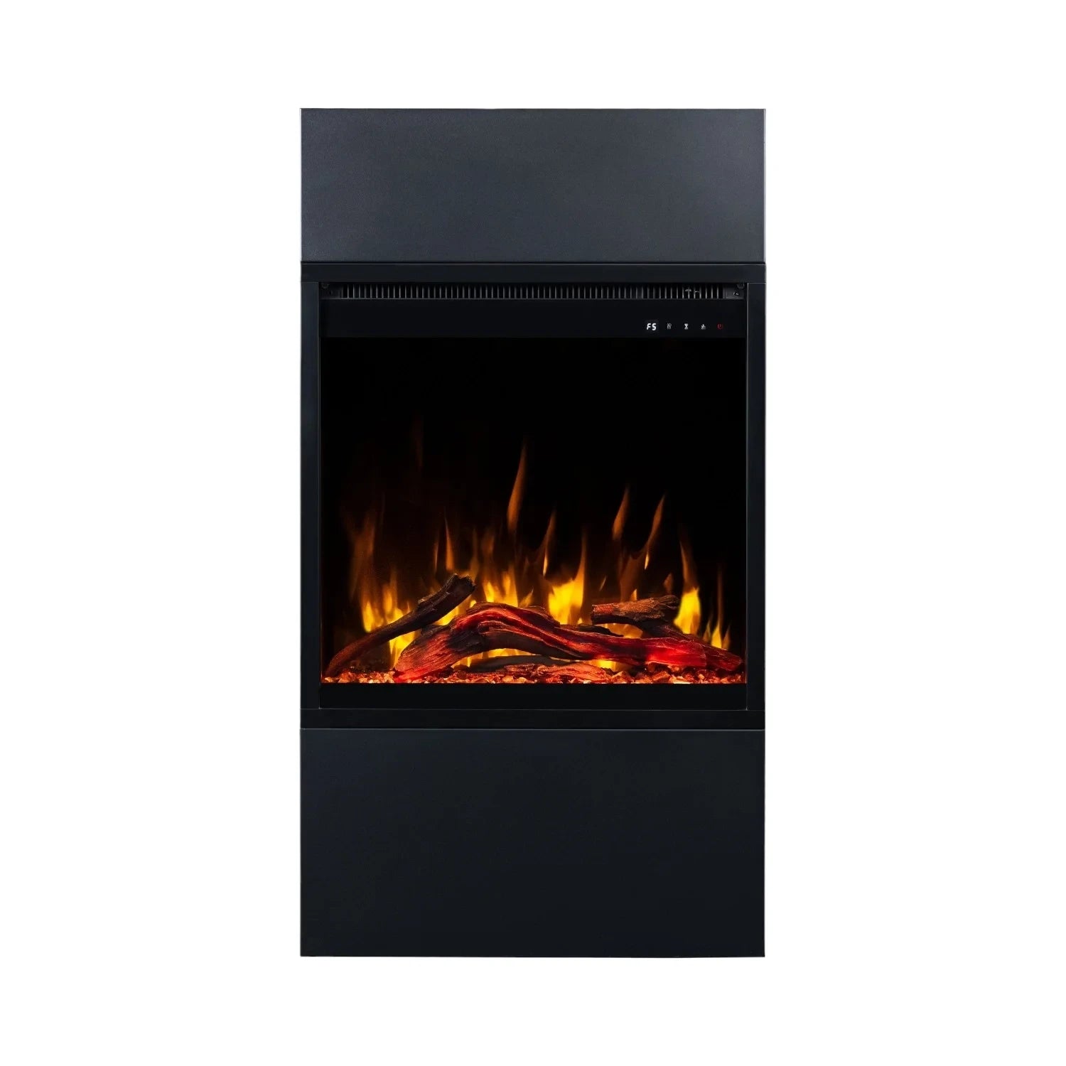 Milos 60 črn - prostostoječi električni kamin