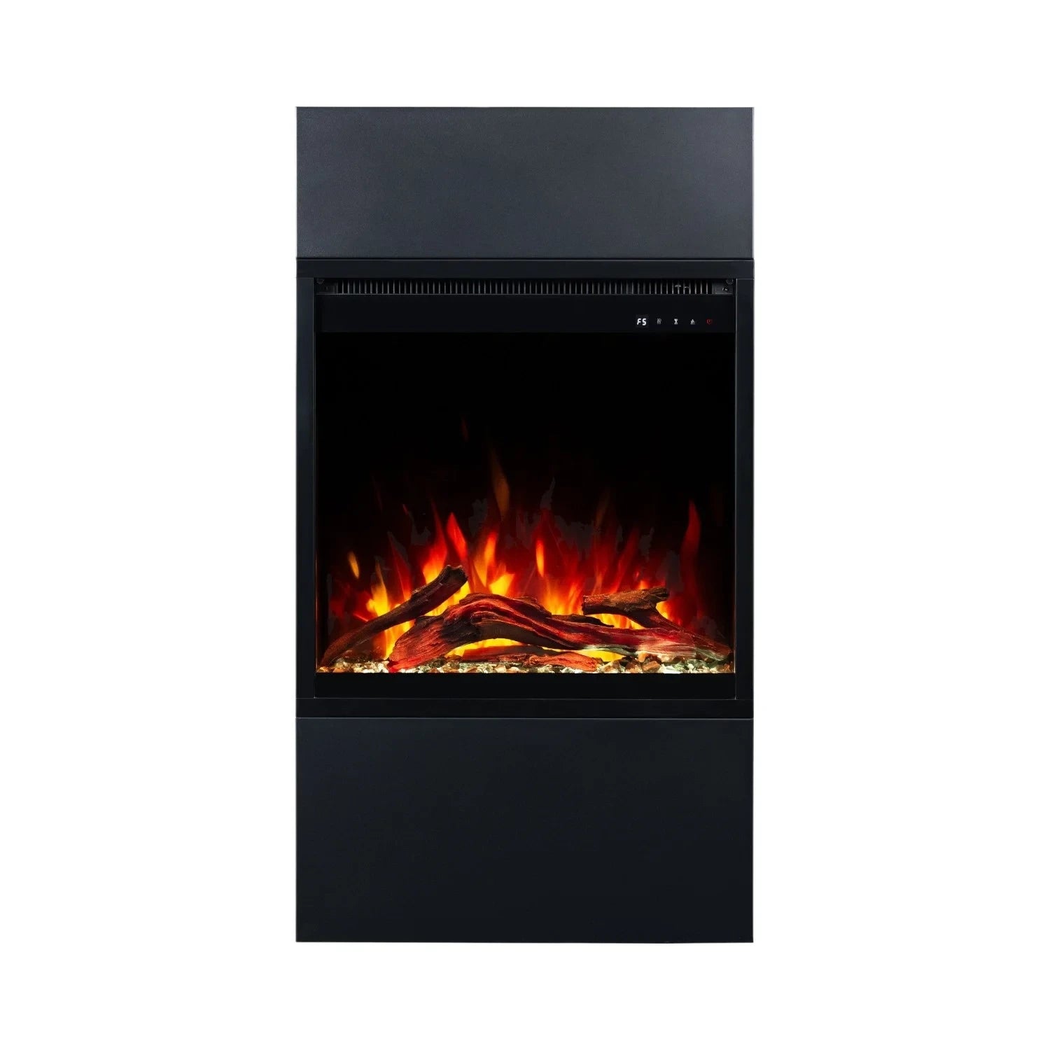 Milos 60 črn - prostostoječi električni kamin