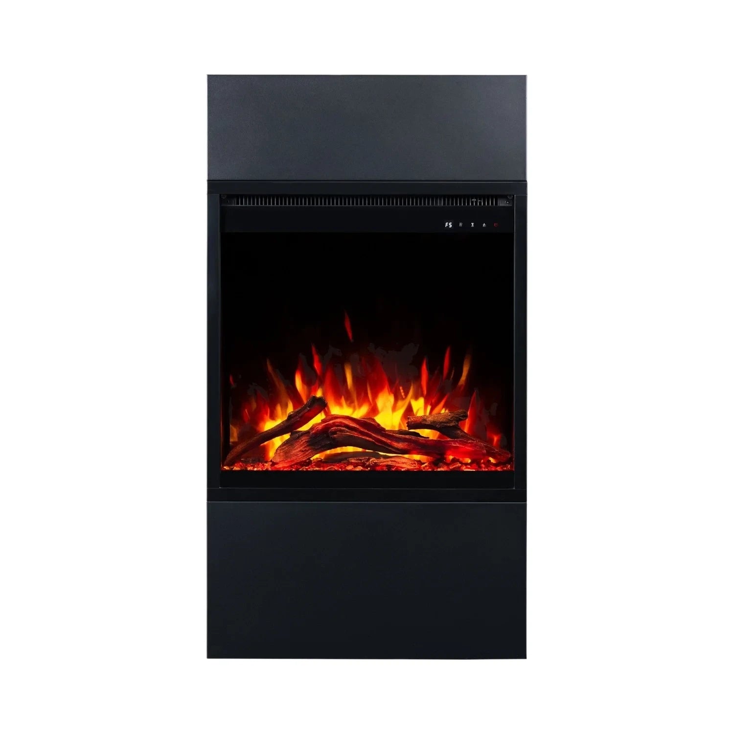 Milos 60 črn - prostostoječi električni kamin