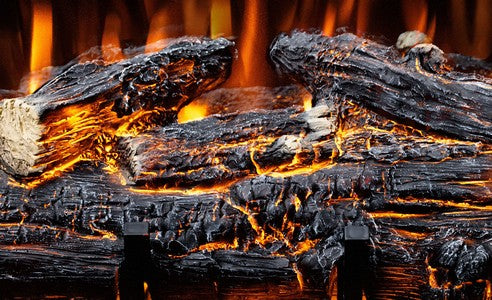 Spark - Freestanding electric fireplace basket