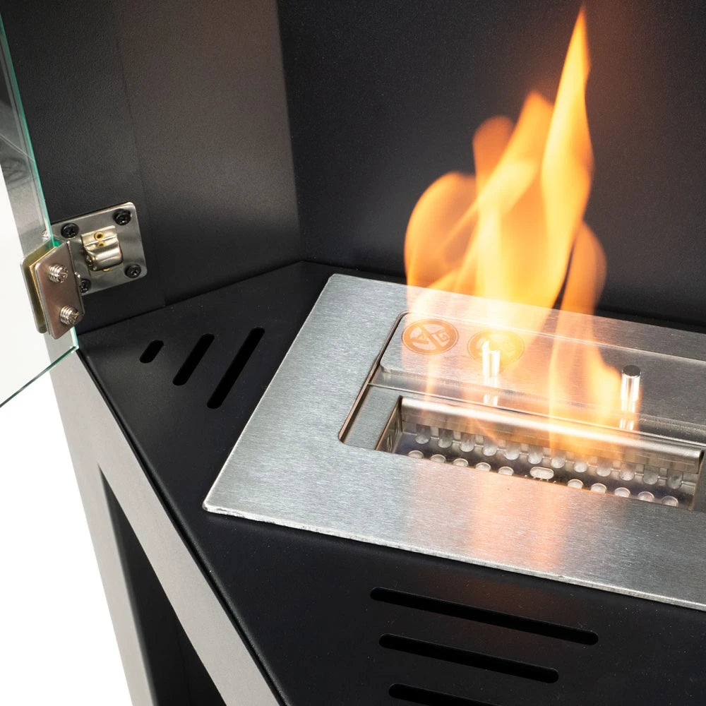 Alaska Corner Bioethanol Stove Fireplace