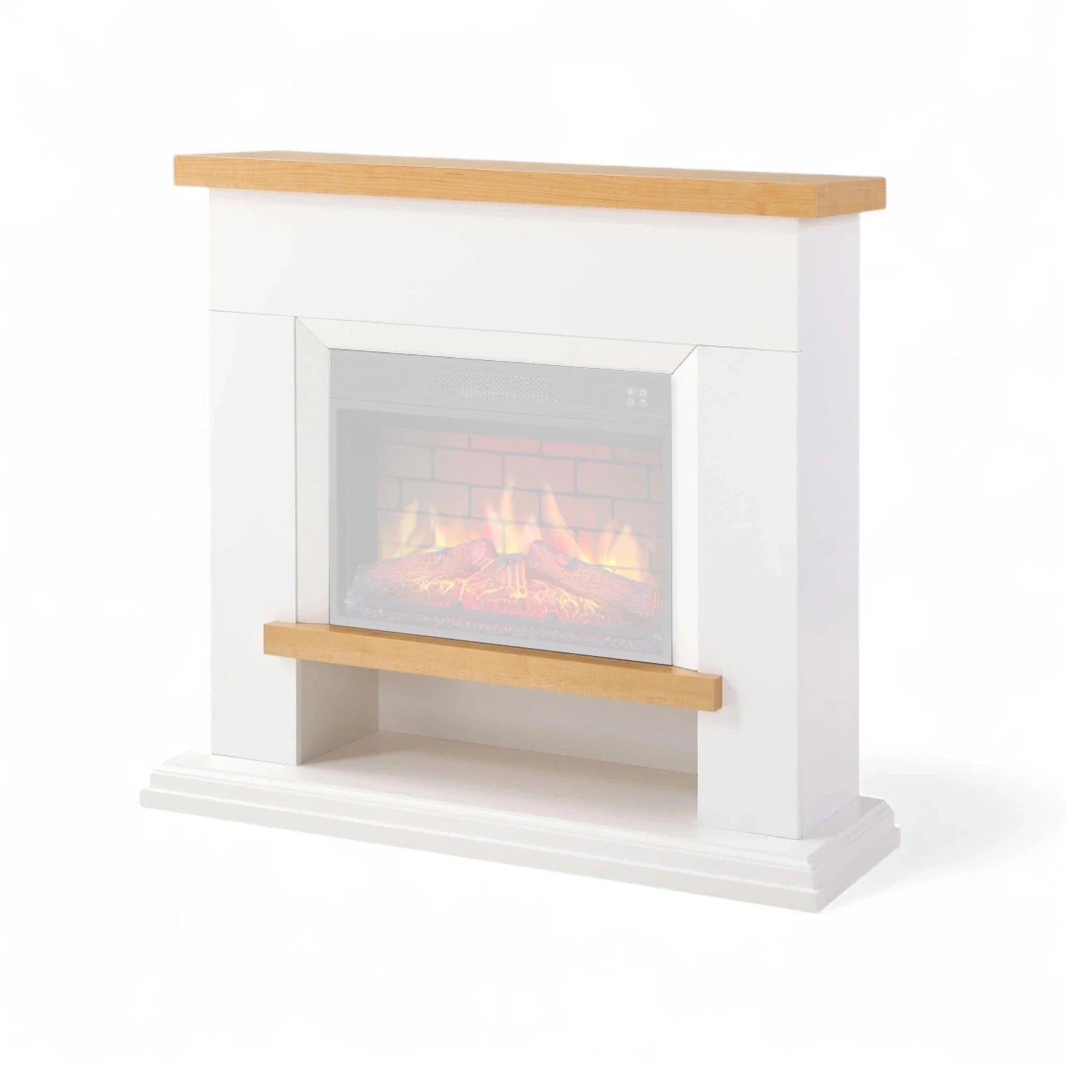 Shelford Fireplace Mantel – White (Frame Only)
