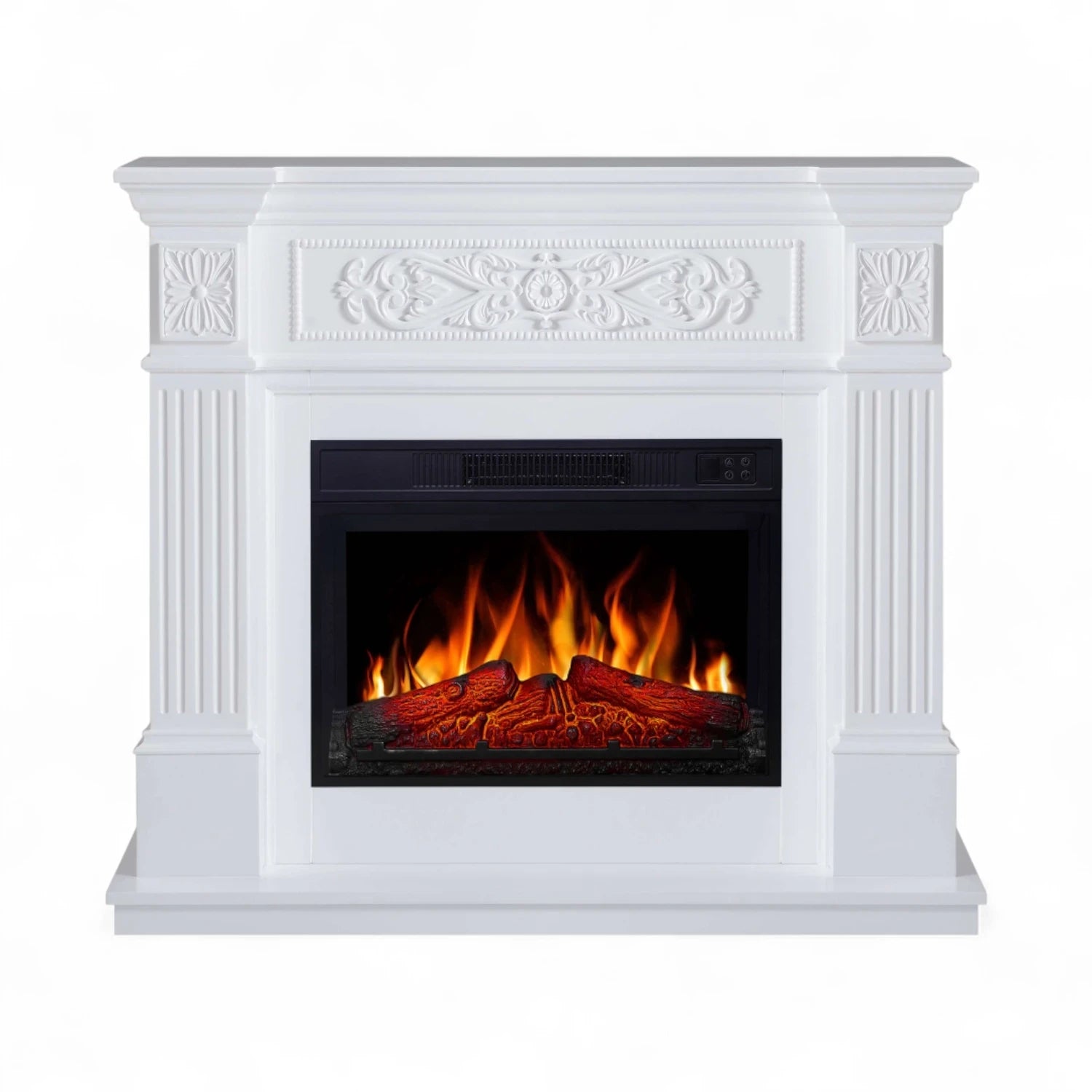 Toscana Electric Fireplace - White
