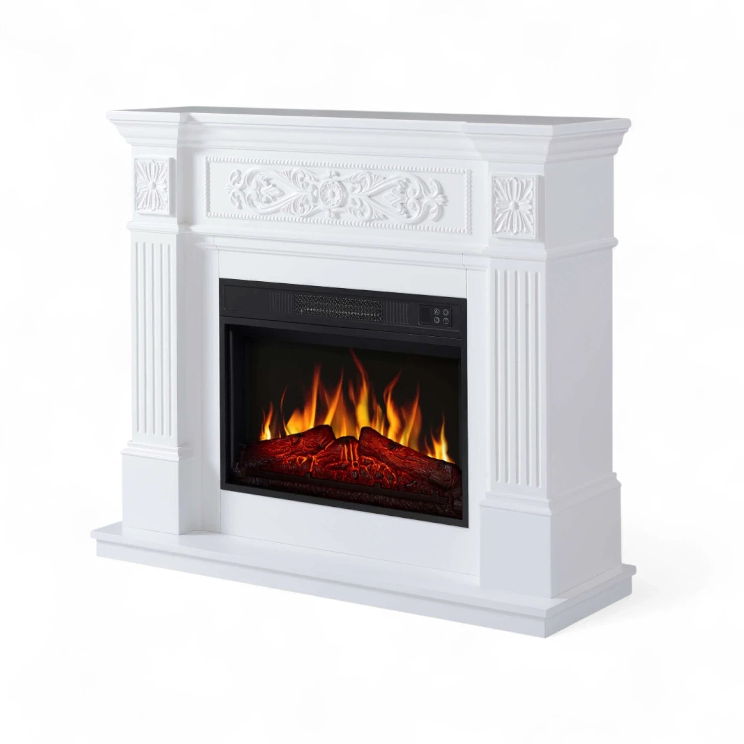 Toscana Electric Fireplace - White
