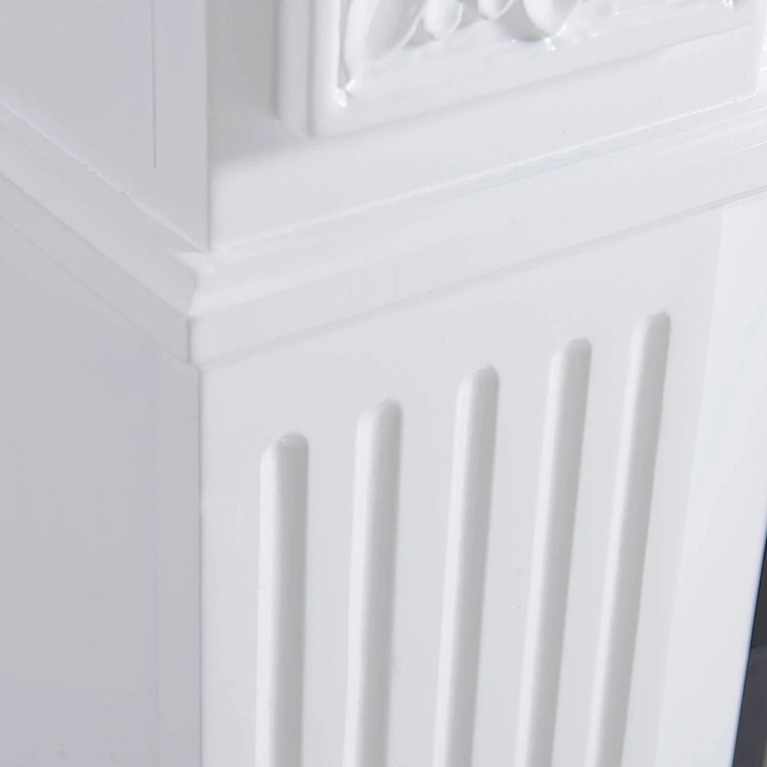 Toscana Electric Fireplace - White