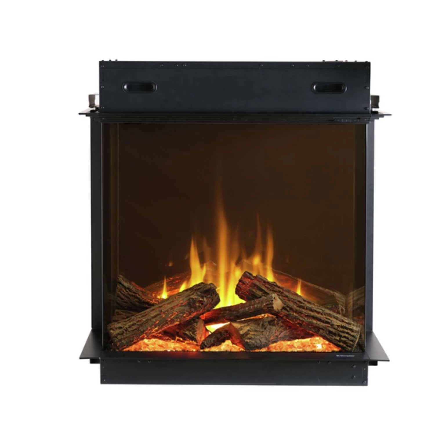 Aspire 30 vgradni električni kamin - črn