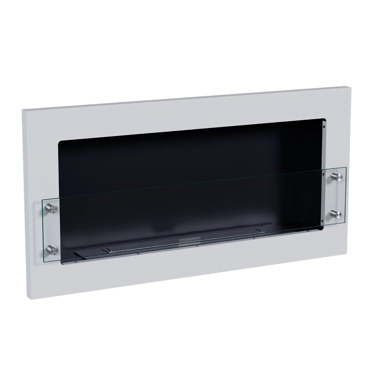 Texas White - Wall Mounted Bioethanol Fireplace