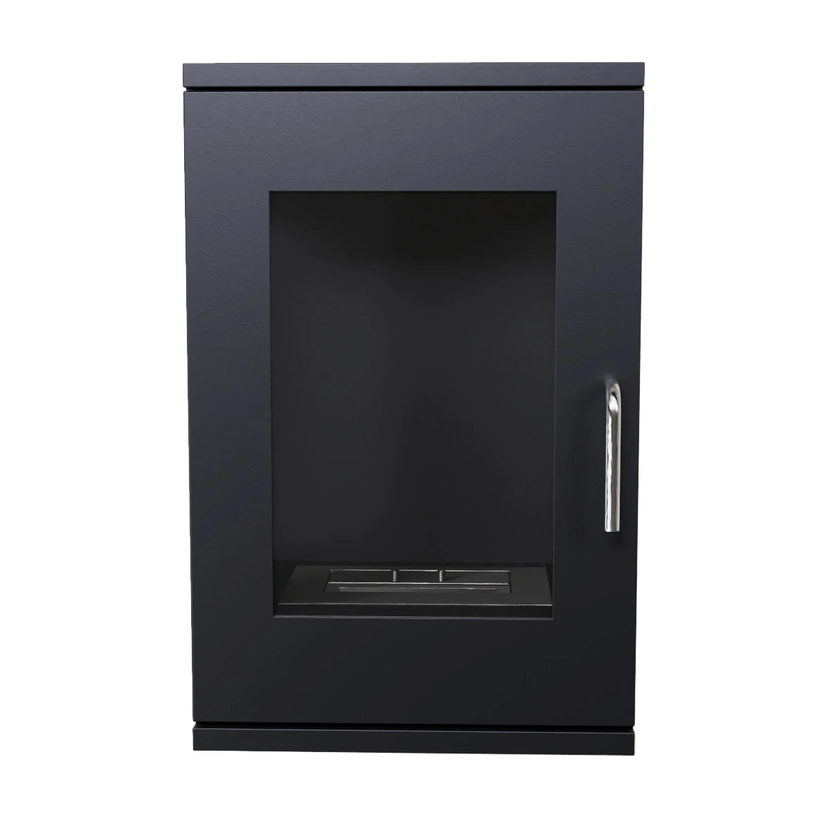 Cheyenne Wall-Mounted - Black  Bioethanol Stove Fireplace