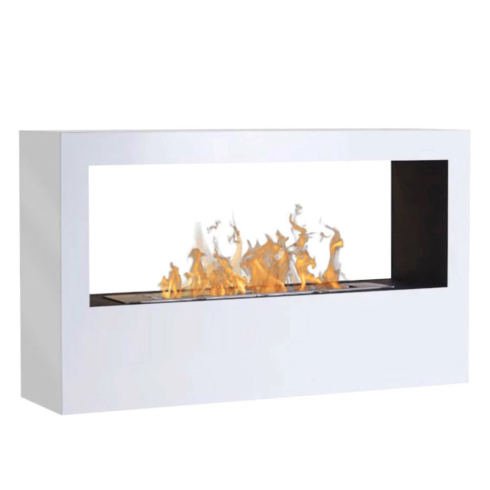 Lansing XL - White Freestanding Bio Fireplace