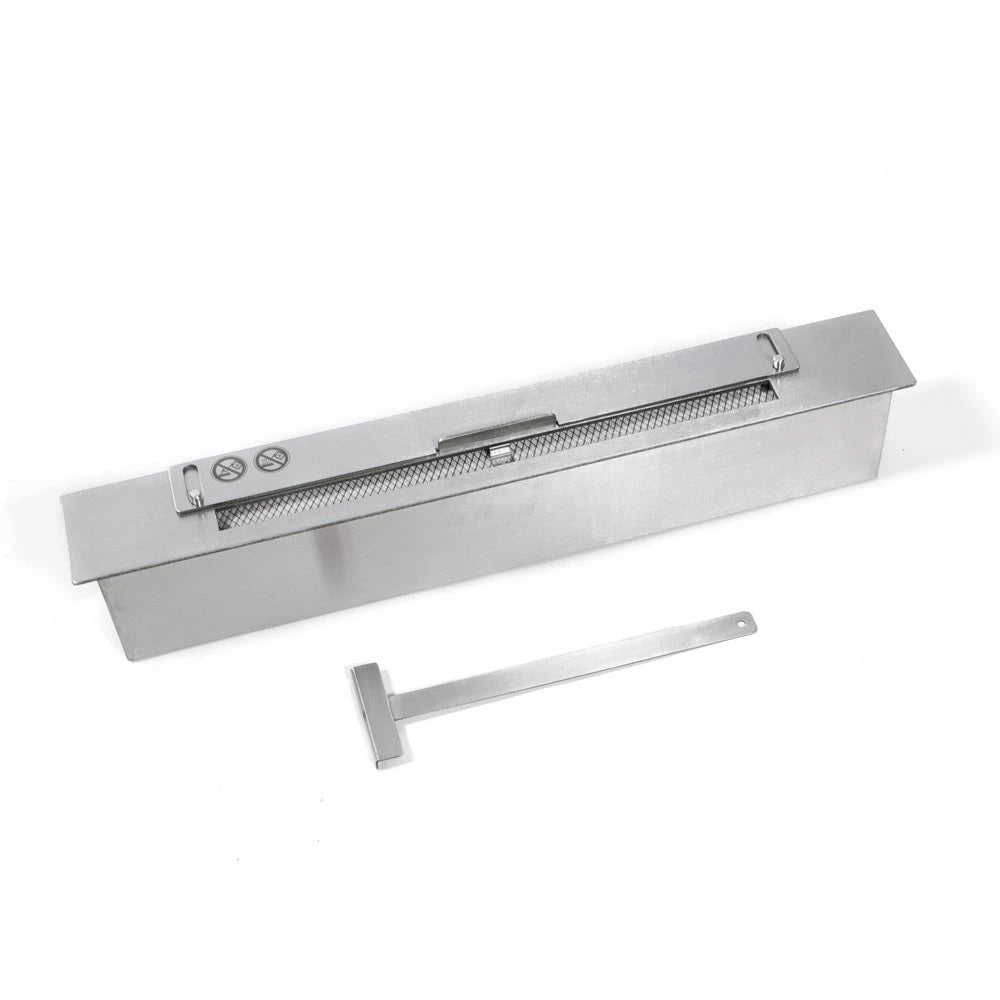Slimline Burner Steel - 60 cm