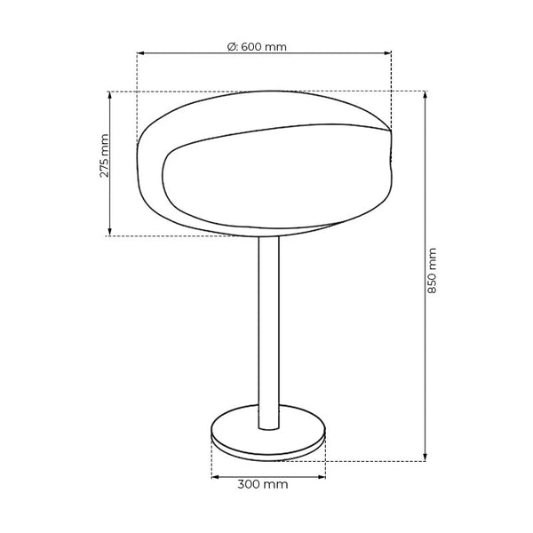 Oxide UFO-60 prostostoječi bio kamin