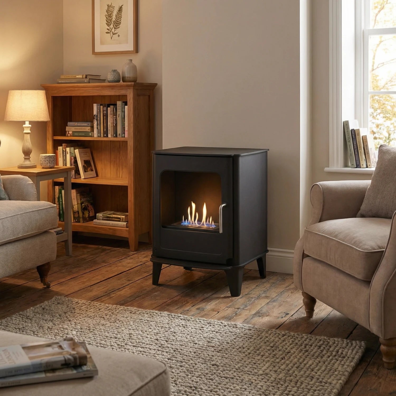 Morsø Ø4 - Freestanding bioethanol stove in cast iron