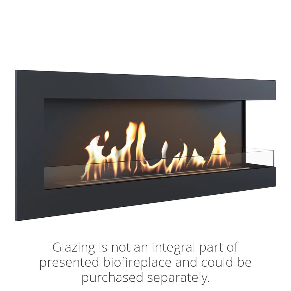 Corner Bio Fireplace 120 cm (Right)