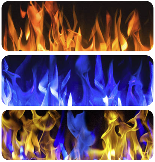 Aflamo LED Pro Built - in Electric Fireplace - 80 cm