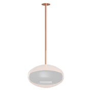 Polished Copper Ceiling Mount and Rod - Cocoon Fires