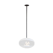 Ceiling Bracket and Rod - Matte Black