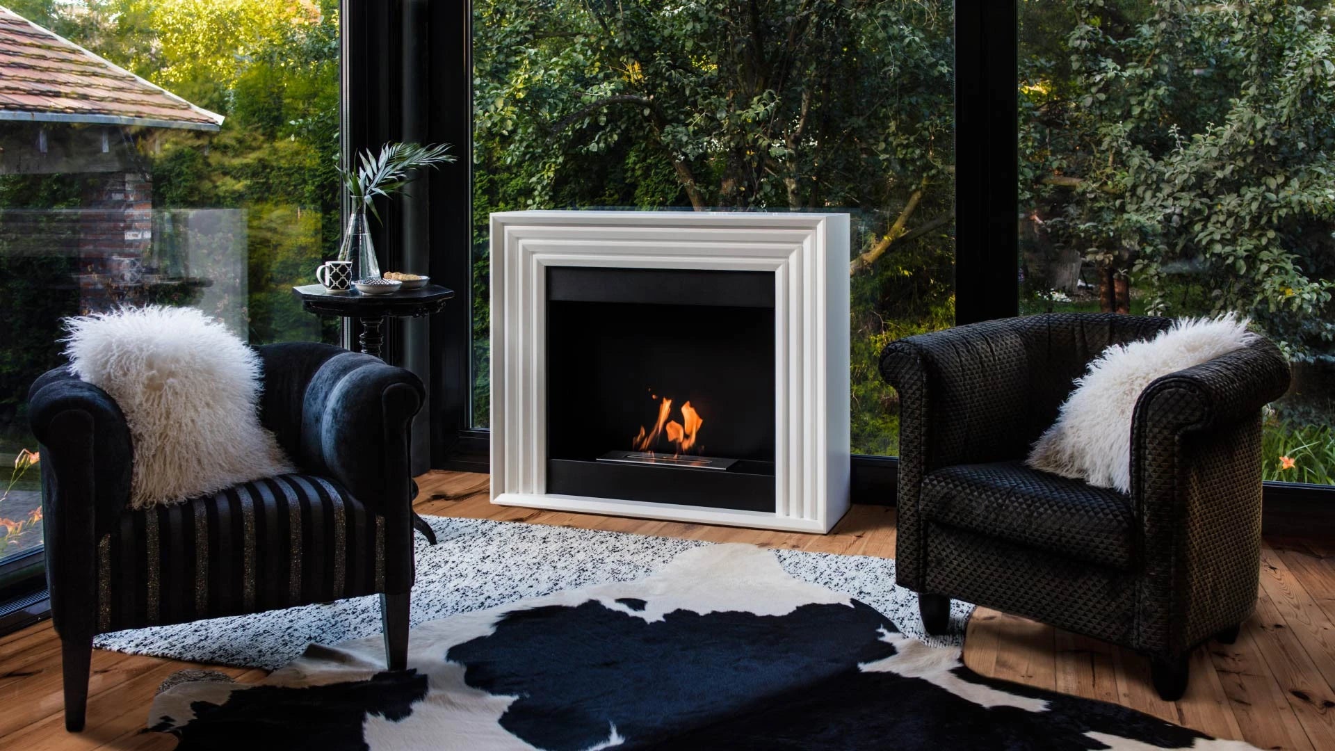 Crook Freestanding Bio Fireplace