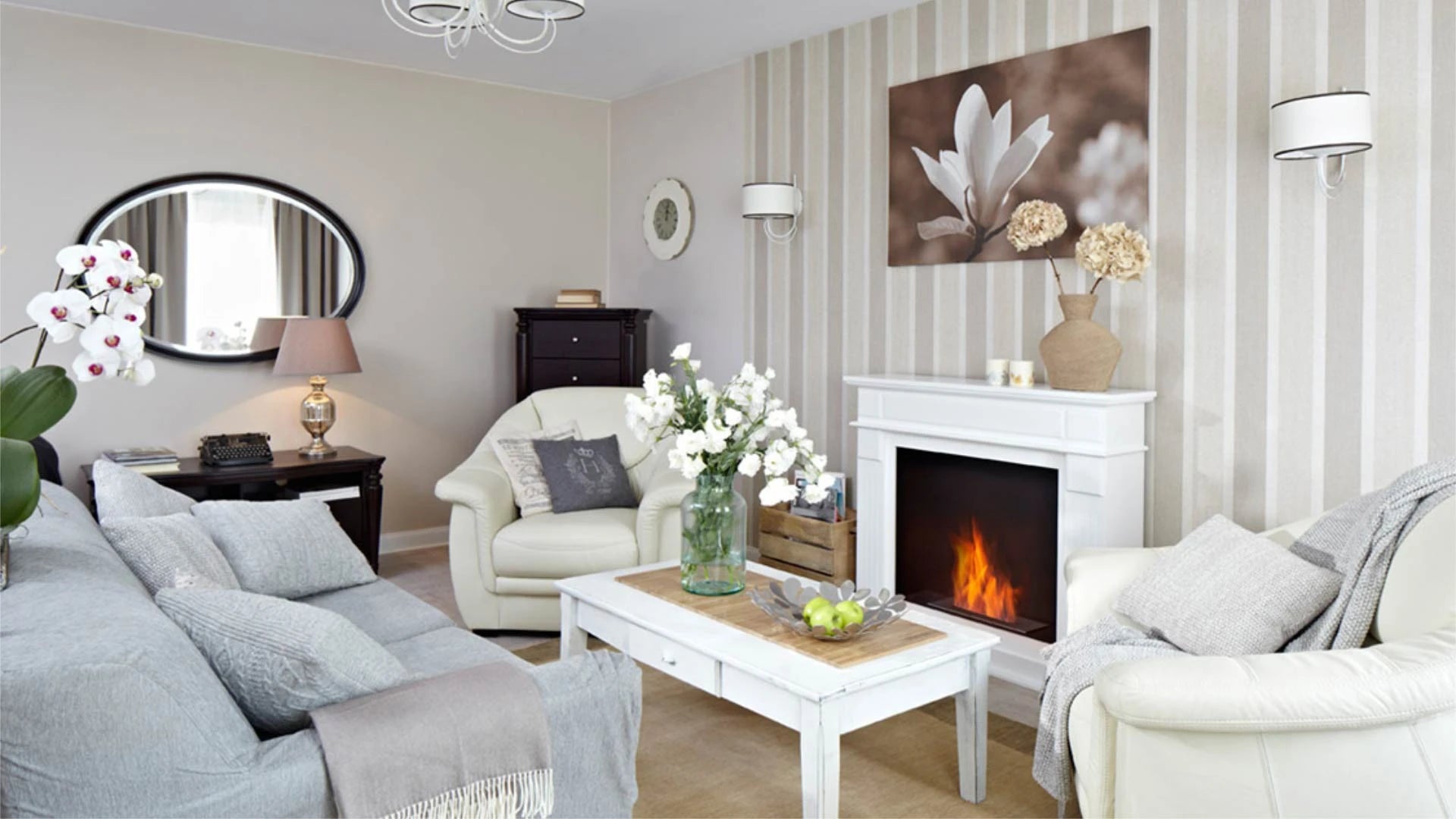 Crosby - Freestanding Bioethanol Fireplace