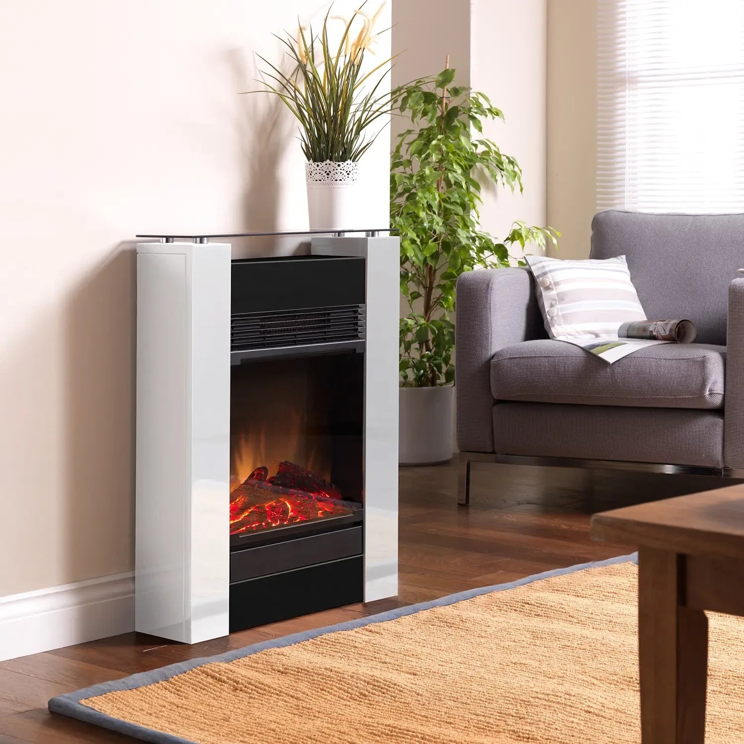 Dimplex Gisella električni kamin – bel