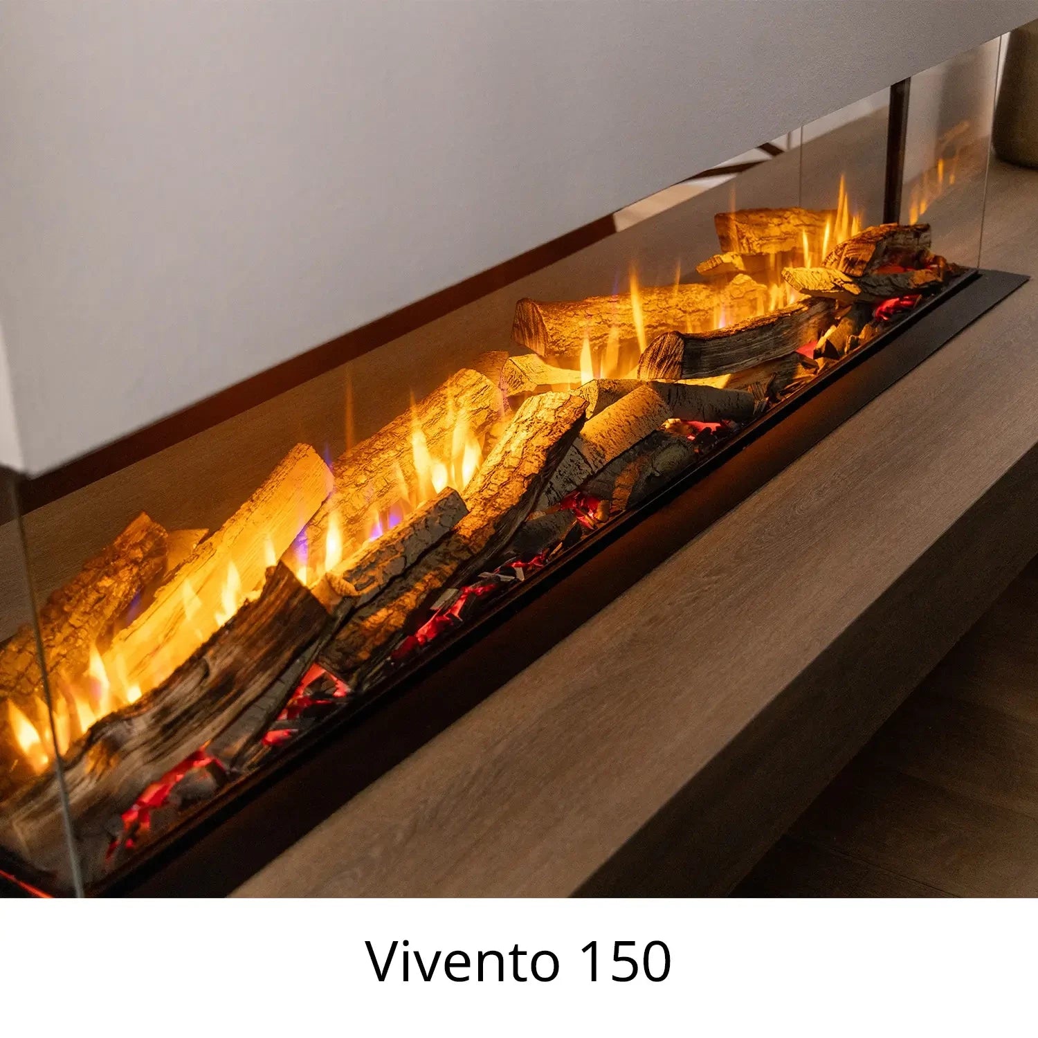 Vivente Plus 100 - vgradni električni kamin