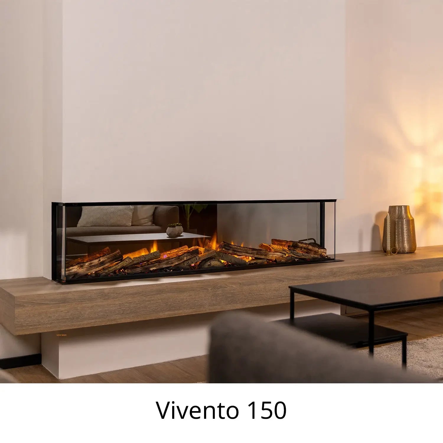 Vivente Plus 100 - vgradni električni kamin