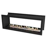 Icon Slimline Firebox FBDS1650 črn