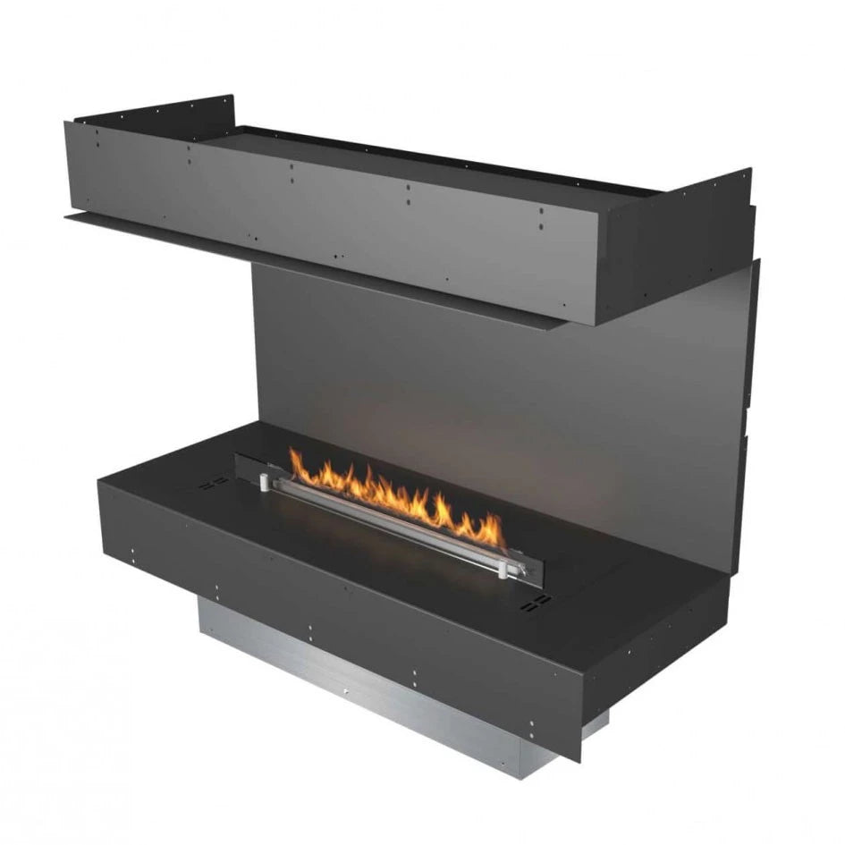 Three-sided Planika Bioethanol Fireplace