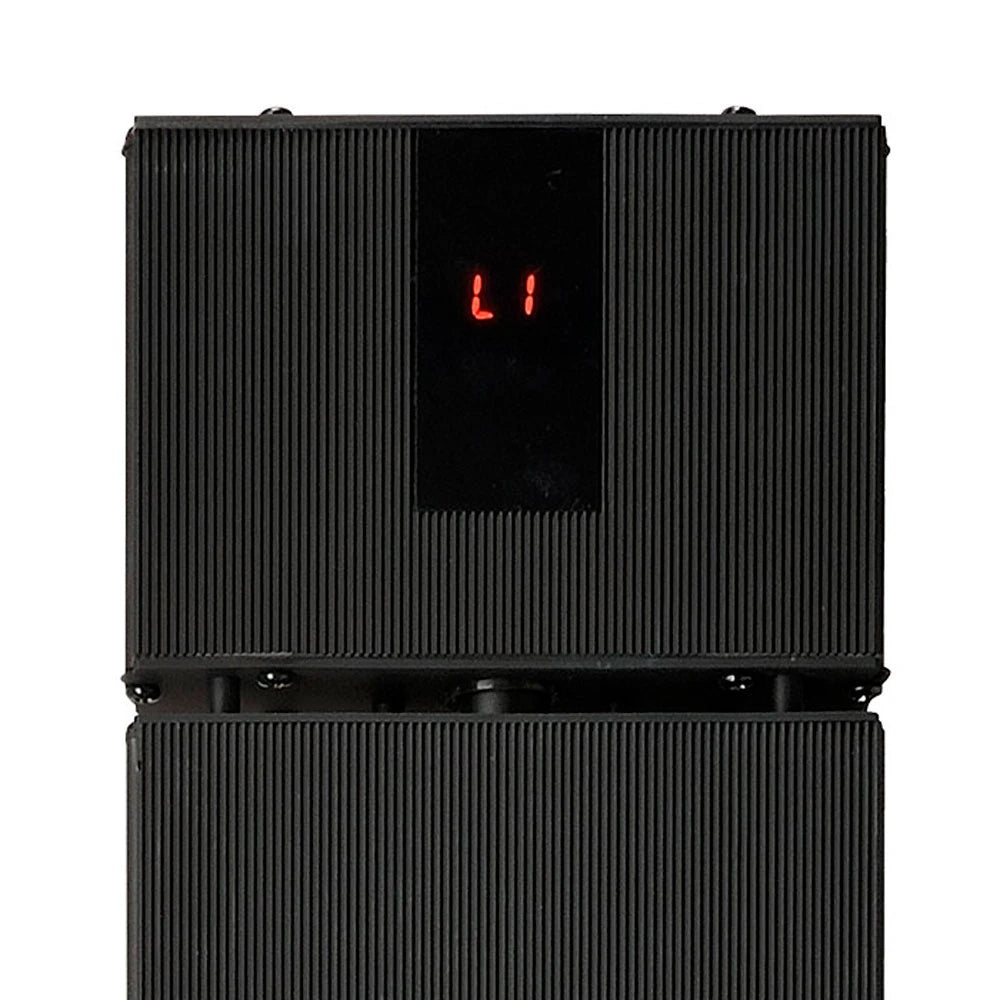 Heatstrip Design 3200 (black) with remote control