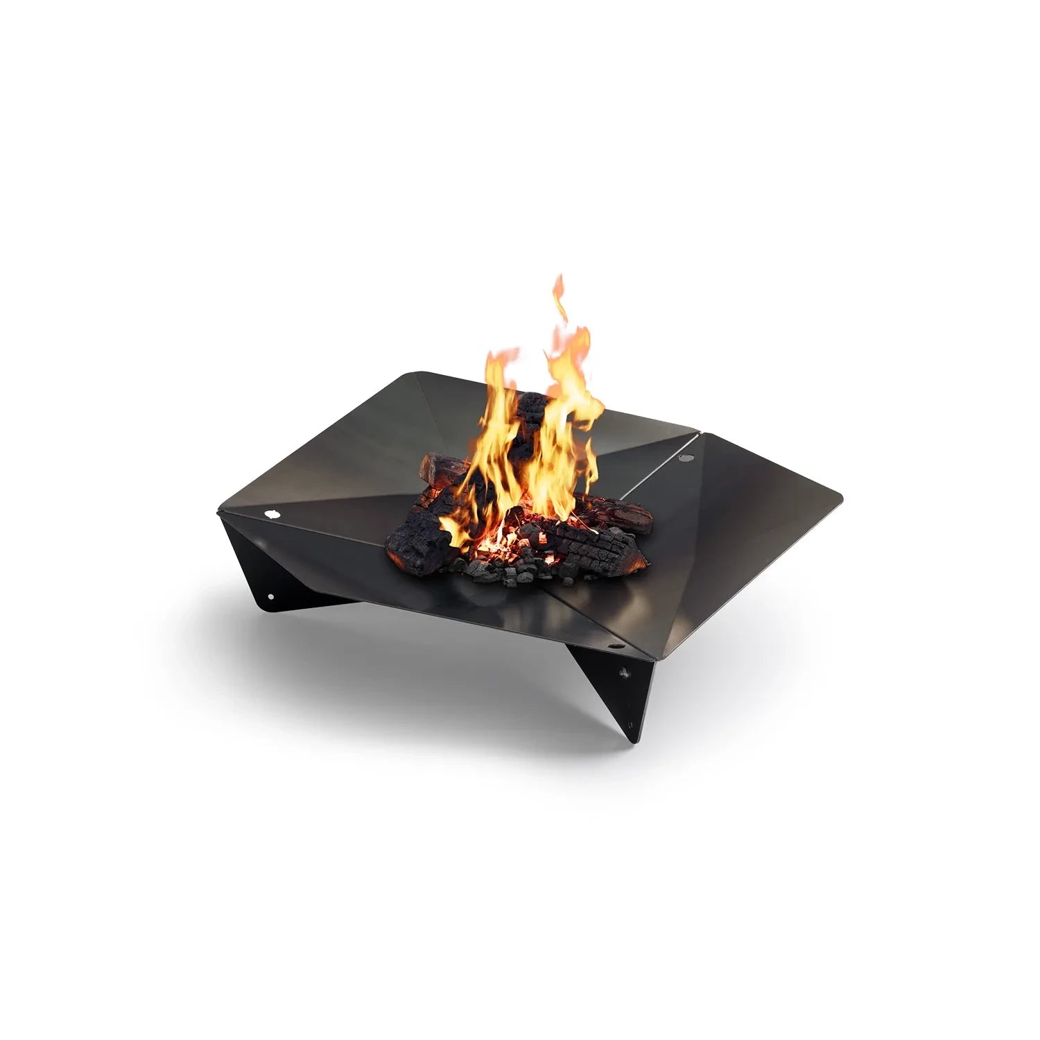 Höfats TRIPLE 90 Fire Pit with Grill Features