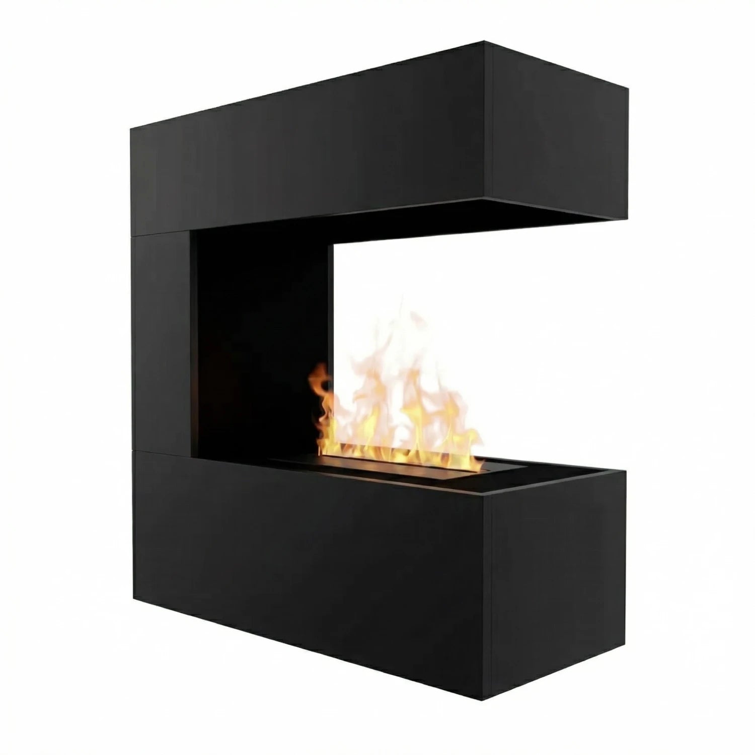 Schiller Wall Black - OMC 400 | Stenski vodni parni kamin